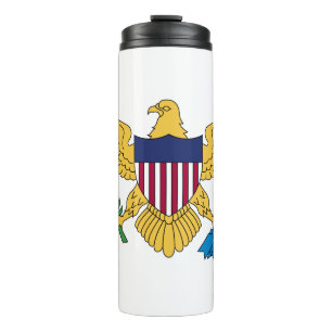 Vlag Amerikaanse Maagdeneilanden Thermosbeker