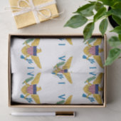 Vlag Amerikaanse Maagdeneilanden Tissuepapier (Geschenk)