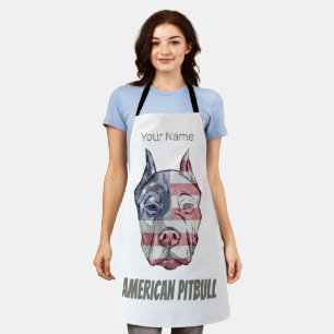  vlag Amerikaanse Pitbull Terrier Bully Dog Schort