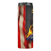 Vlag Amerikaanse vlag Thermosbeker (Achterkant)