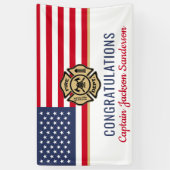 Vlag Amerikaanse vlaggestaat Pensioen Spandoek (Verticaal)