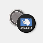 vlag Antarctica Magneet (Voorkant / Achterkant)