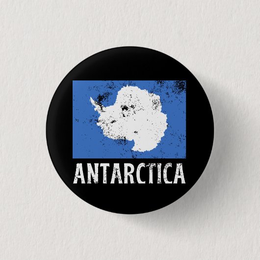  vlag Antarctica Ronde Button 3,2 Cm (Voorkant)
