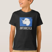  vlag Antarctica T-shirt (Voorkant)
