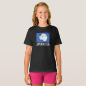  vlag Antarctica T-shirt (Voorkant volledig)