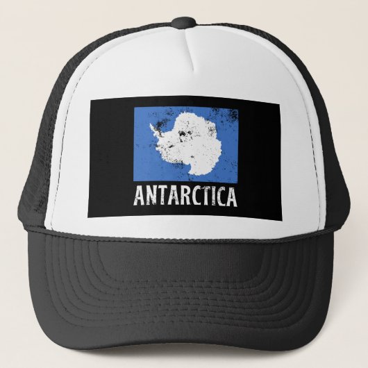  vlag Antarctica Trucker Pet (Voorkant)