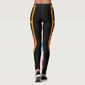 Vlag Antigua en Barbuda Leggings (Achterkant)