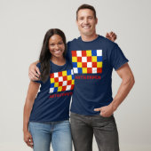 Vlag Antwerpen Anvers Antwerpen provincie België T-shirt (Unisex)