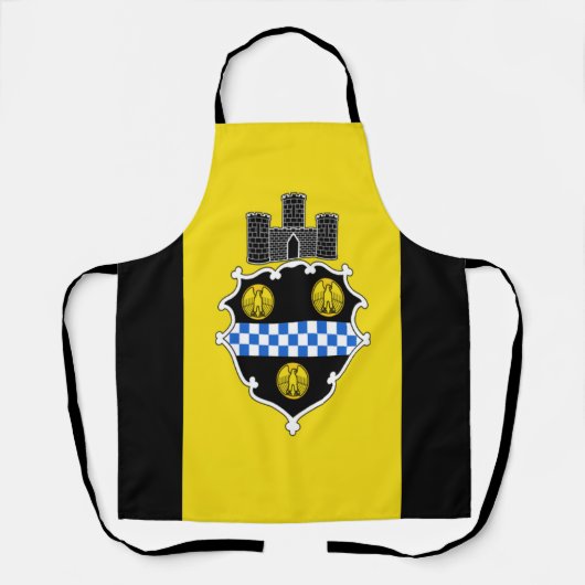 vlag Apron van Pittsburgh City Schort (Voorkant)
