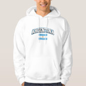  vlag Argentinië Hoodie (Voorkant)