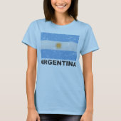  vlag Argentinië T-shirt (Voorkant)
