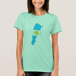 vlag Argentinië T-shirt