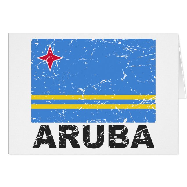  vlag Aruba (Voorkant Horizontaal)