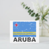  vlag Aruba Briefkaart (Staand voorkant)