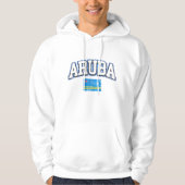  vlag Aruba Hoodie (Voorkant)