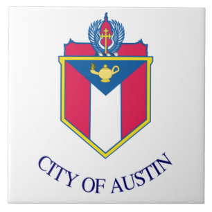 vlag Austin Tegeltje