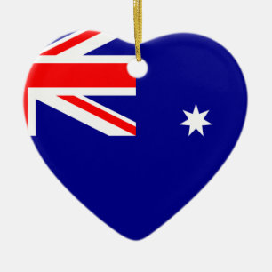 Vlag Australië. Australisch symbool Keramisch Ornament