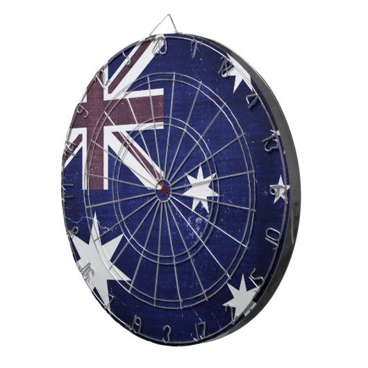  vlag Australië Dartbord (Voorkant Rechts)