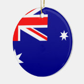 Vlag Australië kerstversiering Keramisch Ornament (Links)