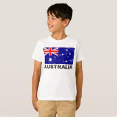  vlag Australië T-shirt (Voorkant volledig)