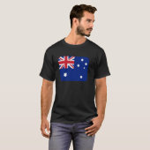 Vlag Australië T-shirt (Voorkant volledig)