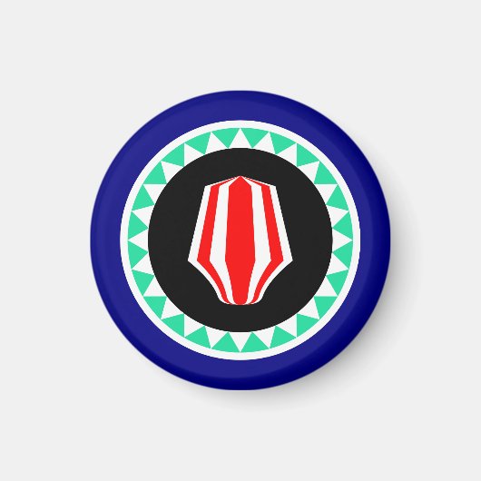 vlag Autonome regio Bougainville Magneet (Voorkant)