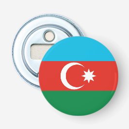 vlag Azerbeidzjan Button Flesopener