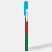 vlag Azerbeidzjan Case-Mate iPhone Case (Achterkant / Links)