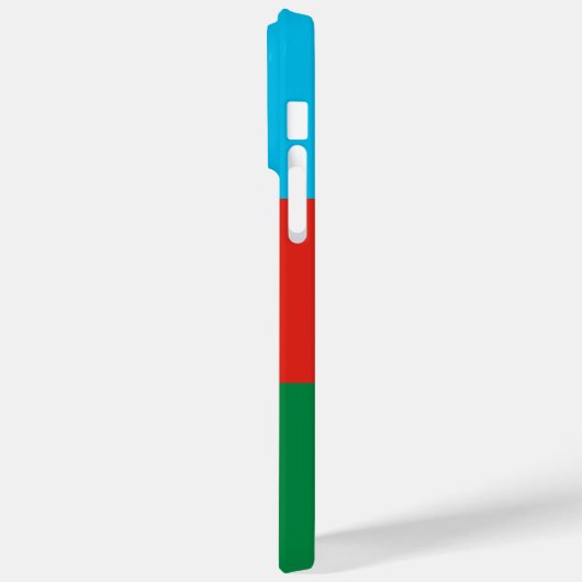 vlag Azerbeidzjan Case-Mate iPhone Case (Achterkant / Links)