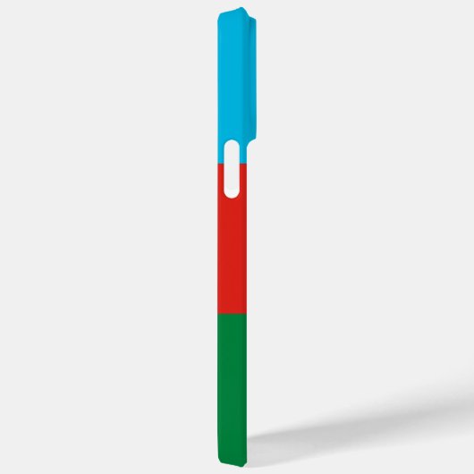 vlag Azerbeidzjan Case-Mate iPhone Case (Achterkant / Rechts)
