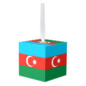 vlag Azerbeidzjan Decoratie (Achter hoekig)