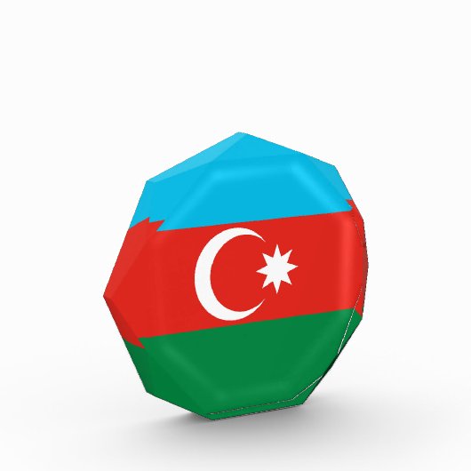 vlag Azerbeidzjan Fotoblokken (Links)