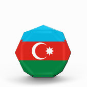 vlag Azerbeidzjan Fotoblokken (Voorkant)