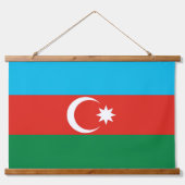 vlag Azerbeidzjan Hangend Wandkleed (Voorkant)