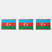 vlag Azerbeidzjan Hangend Wandkleed (Driedubbel)