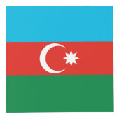 vlag Azerbeidzjan Kubus (Voorkant)