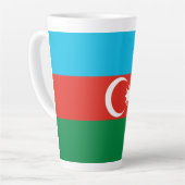 vlag Azerbeidzjan Latte Mok (Linkerhoek)