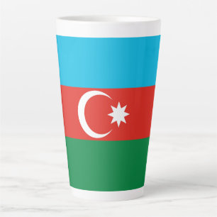 vlag Azerbeidzjan Latte Mok