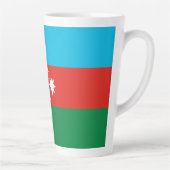vlag Azerbeidzjan Latte Mok (Rechts)