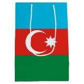 vlag Azerbeidzjan Medium Cadeauzakje (Achterkant)