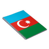 vlag Azerbeidzjan Notitieboek (Rechterzijde)