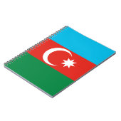 vlag Azerbeidzjan Notitieboek (Linkerzijde)