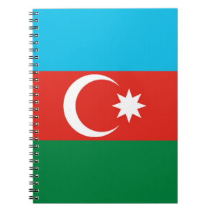 vlag Azerbeidzjan Notitieboek