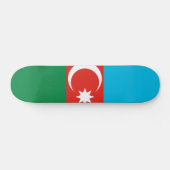 vlag Azerbeidzjan Persoonlijk Skateboard (Horizontaal)