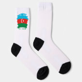 vlag Azerbeidzjan Sokken (Rechts)