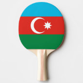 vlag Azerbeidzjan Tafeltennisbatje (Voorkant)