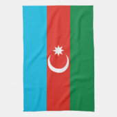 vlag Azerbeidzjan Theedoek (Verticaal)