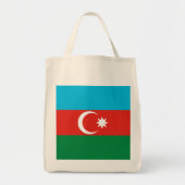vlag Azerbeidzjan Tote Bag (Voorkant)