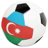 vlag Azerbeidzjan Voetbal (Drie kwart)