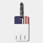 Vlag Bagagelabel VS! (Achterkant verticaal)